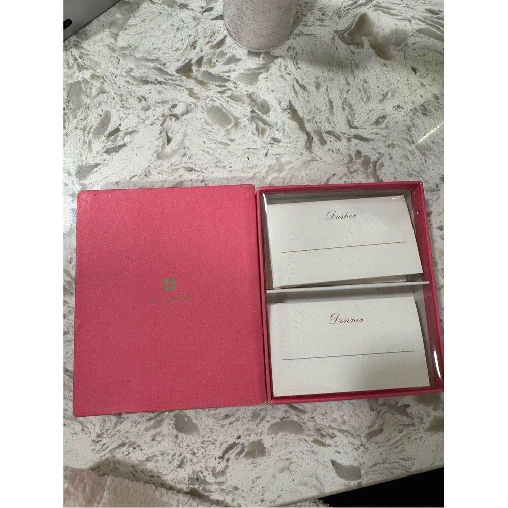 New Kate Spade Holiday Place Cards